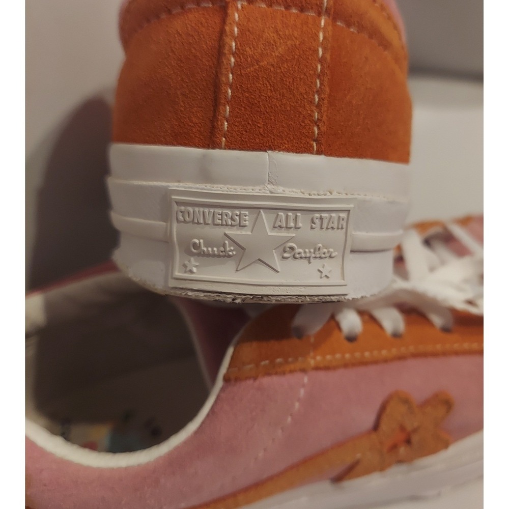 Converse One Star x Tyler the Creator Pink/Orange Ox Sneakers Size M/5 W/7 - Picture 4 of 15